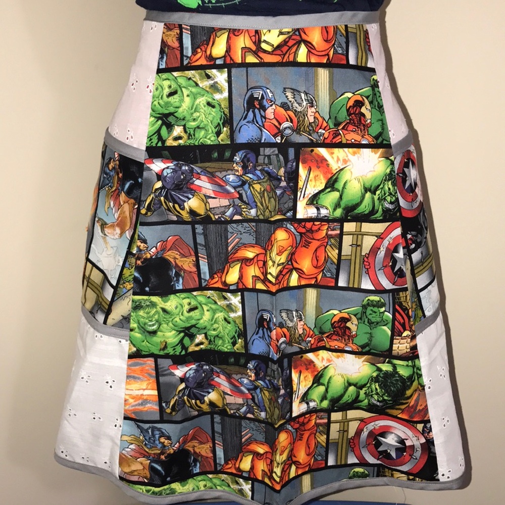 Modern Avengers apron